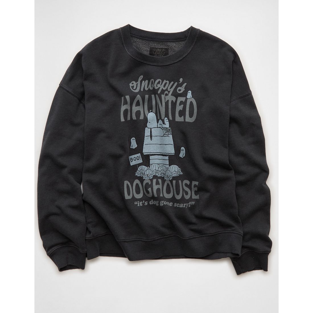 AE Snoopy Halloween Graphic Relaxed Fit Sweatshirt