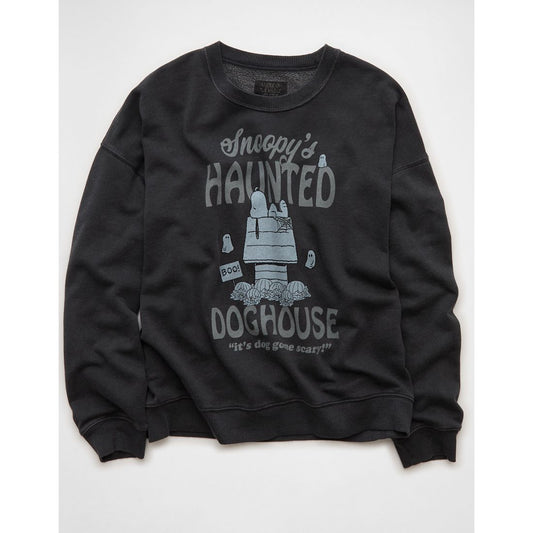 AE Snoopy Halloween Graphic Relaxed Fit Sweatshirt