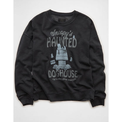 AE Snoopy Halloween Graphic Relaxed Fit Sweatshirt