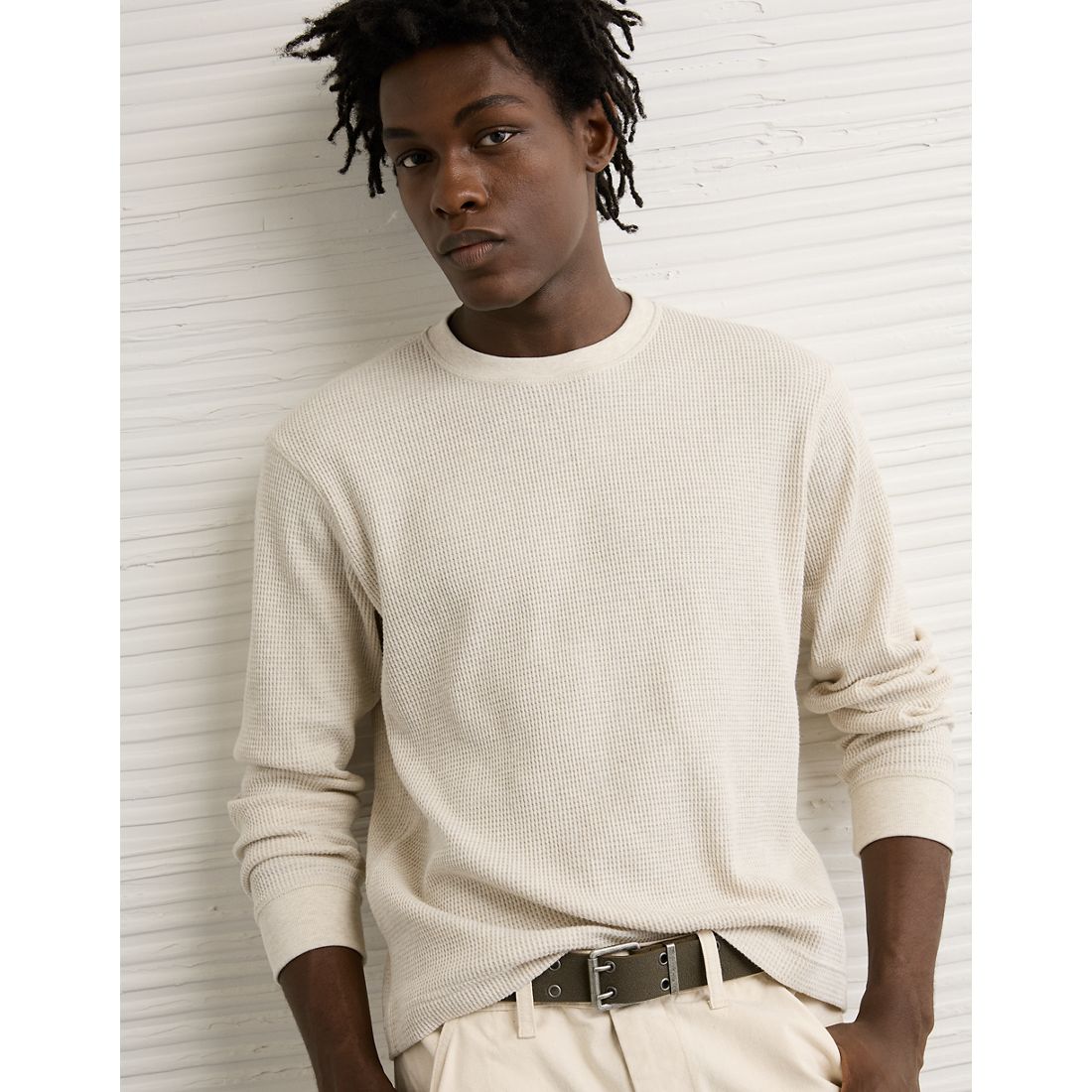 AE Cozy Waffle Thermal T-Shirt