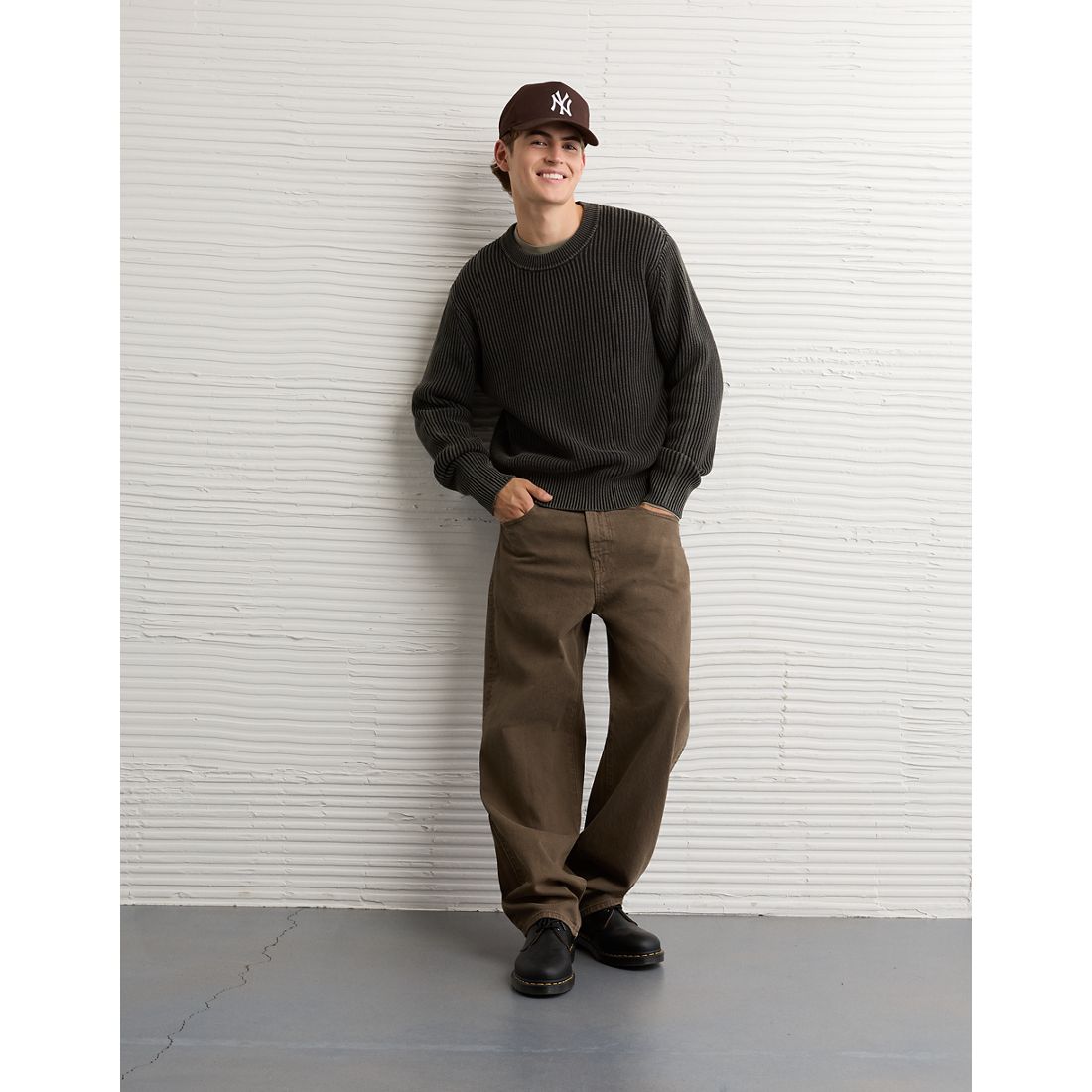 AE Fisherman Crew Neck Sweater
