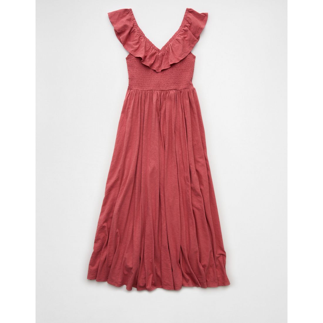 AE Sunchaser Knit Drop Waist Midi Dress