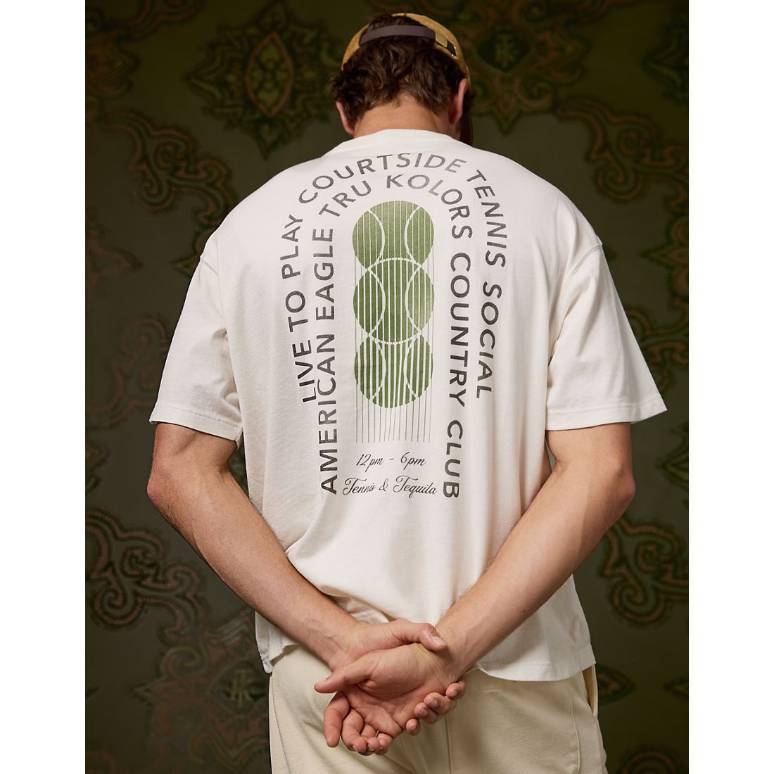 AE x Tru Kolors Tennis Graphic T-Shirt
