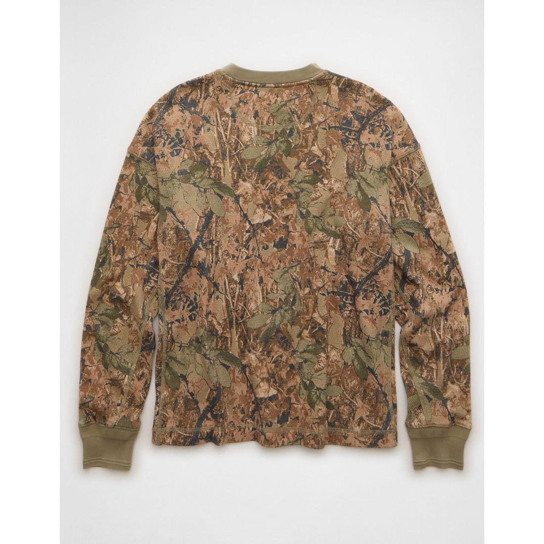 AE Boxy Washed Thermal Shirt