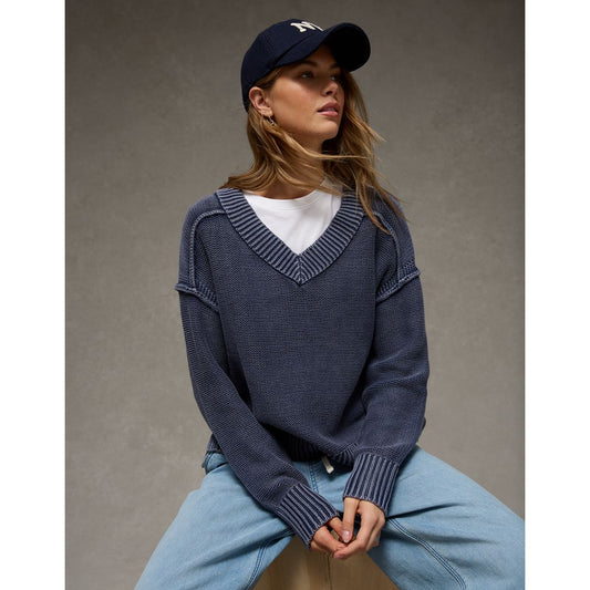 AE Long Weekend V-Neck Sweater