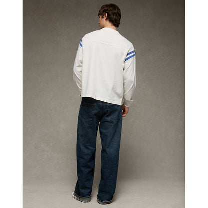 AE Boxy Long-Sleeve Football T-Shirt