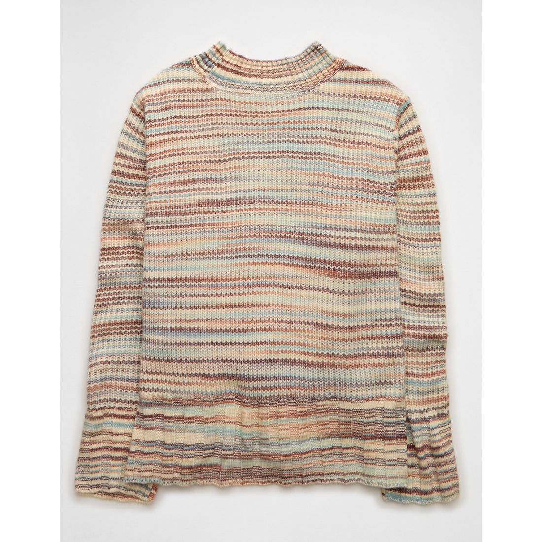 AE Oversized Faux Mohair Wide Cuff Sweater