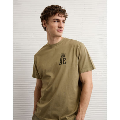 AE Standard Fit Graphic Logo T-Shirt