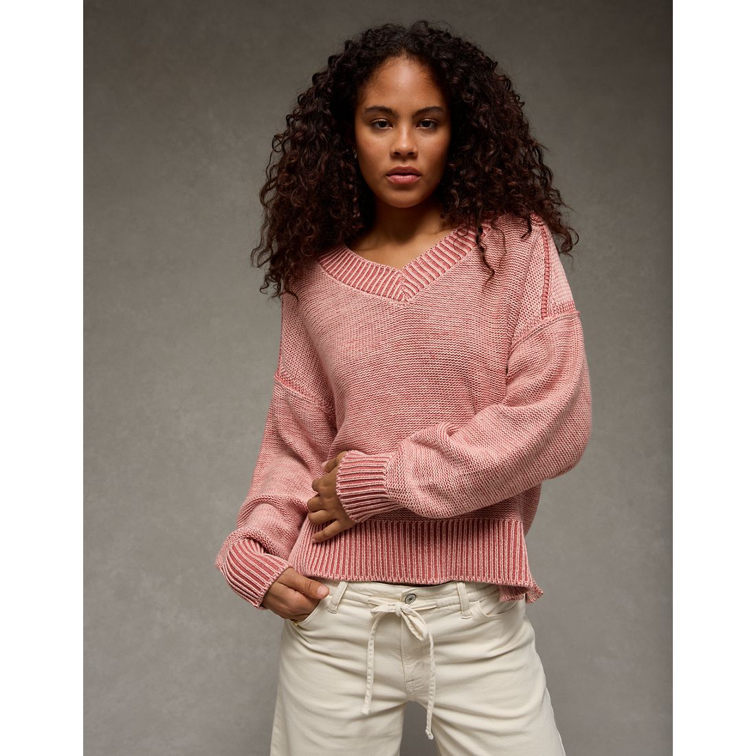 AE Long Weekend V-Neck Sweater