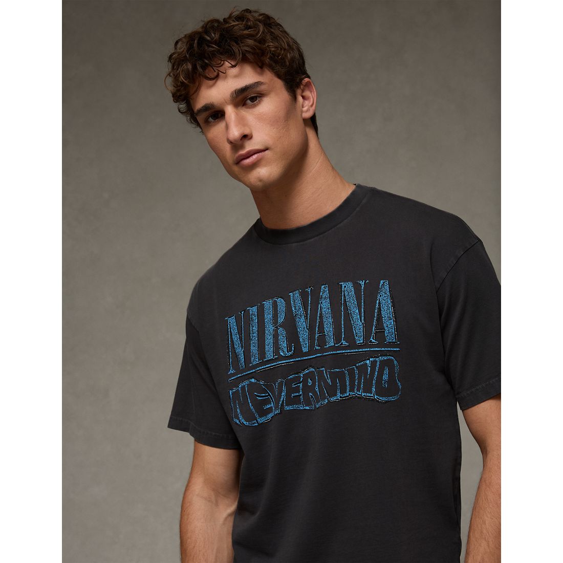 AE Boxy Nirvana Graphic T-Shirt