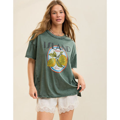 Oversized Crew Boyfriend T-Shirt