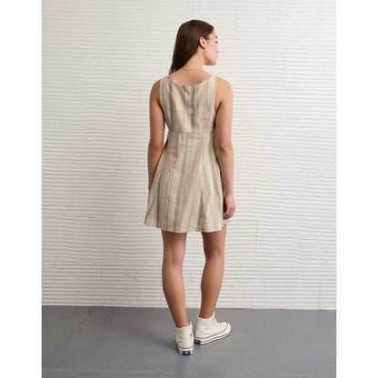 AE Button-Up Mini Dress
