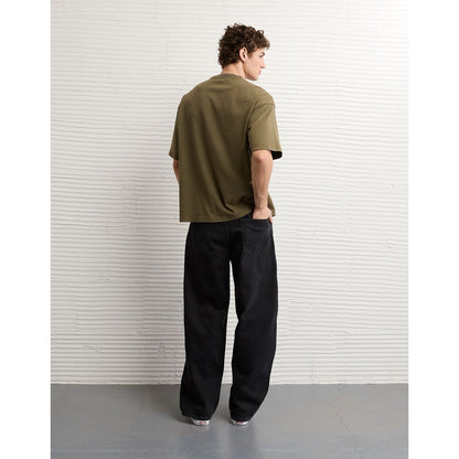 AE Boxy Fit Sueded Jersey T-Shirt