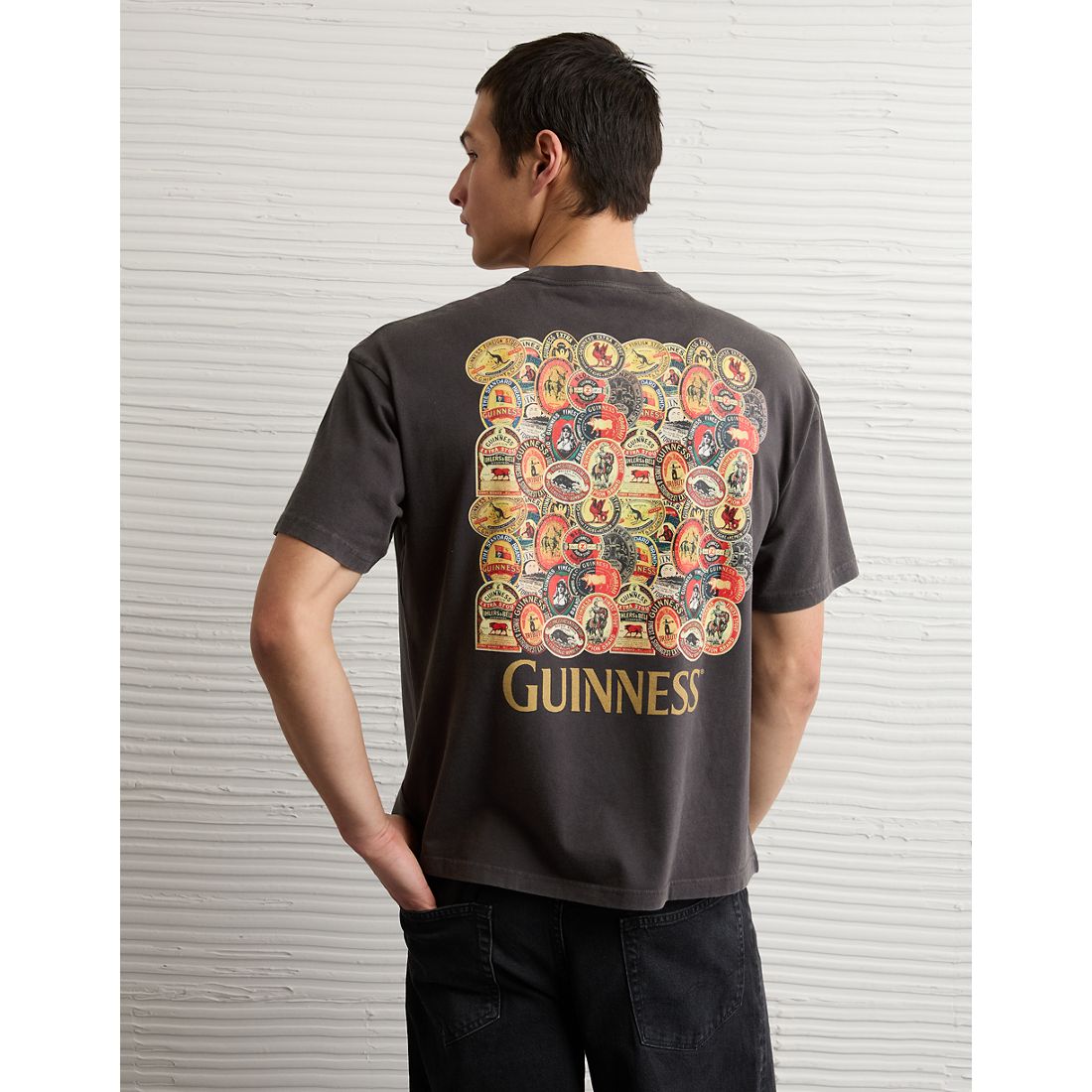 AE Boxy Guinness Graphic T-Shirt