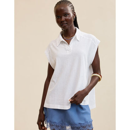 Happiest Oversized Polo T-Shirt