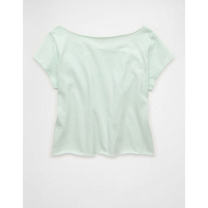 AE Off-the-Shoulder Graphic T-Shirt
