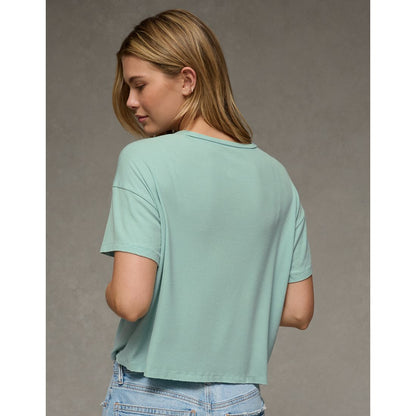 AE Soft & Sexy Ribbed Pocket T-Shirt