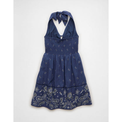 AE Halter Keyhole Mini Dress