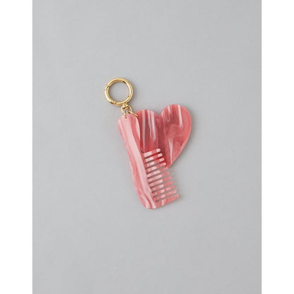 AE Heart Mirror + Comb Keychain