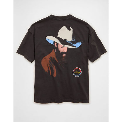AE Boxy Post Malone Graphic T-Shirt