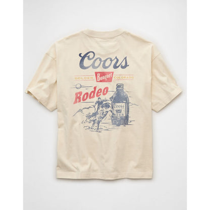 AE Boxy Coors Banquet Graphic T-Shirt
