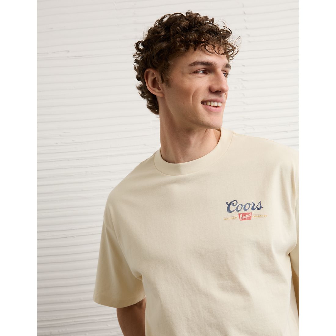 AE Boxy Coors Banquet Graphic T-Shirt