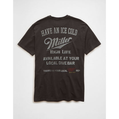AE Standard Fit Miller High Life Graphic T-Shirt