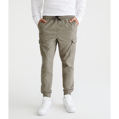 Twill Cargo Joggers