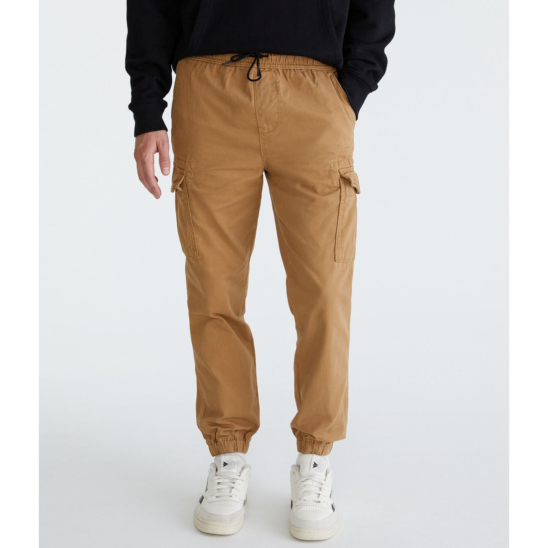 Twill Cargo Joggers