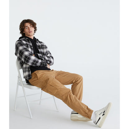 Twill Cargo Joggers