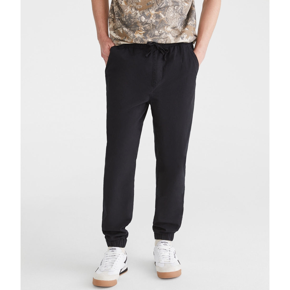 Aeropostale Mens' Stretch Twill Joggers