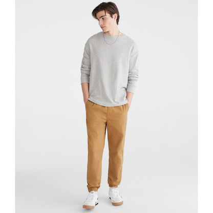 Aeropostale Mens' Stretch Twill Joggers