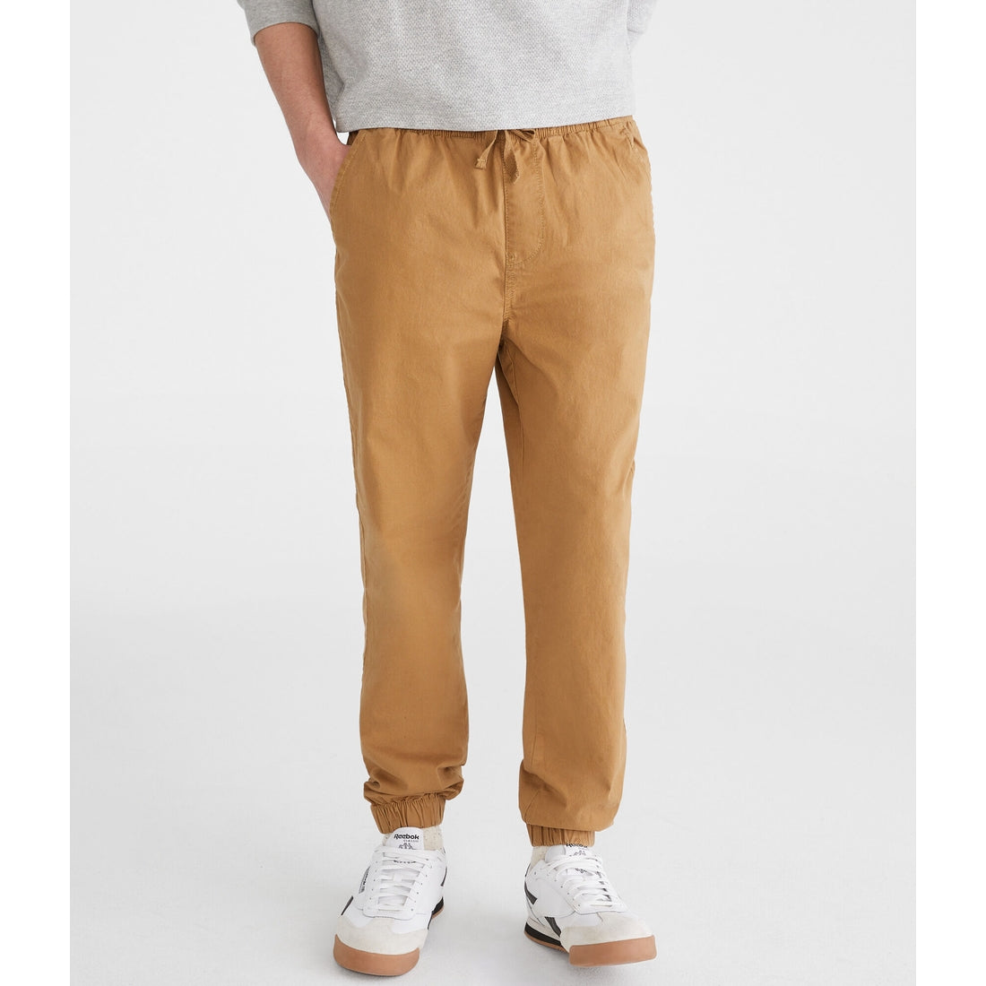 Aeropostale Mens' Stretch Twill Joggers