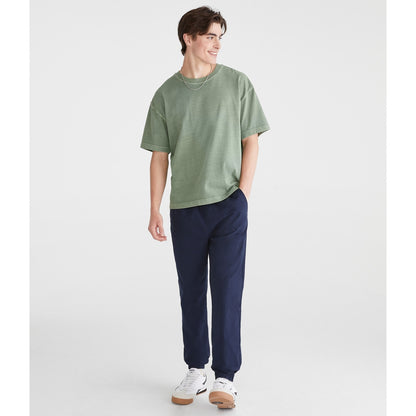 Aeropostale Mens' Stretch Twill Joggers