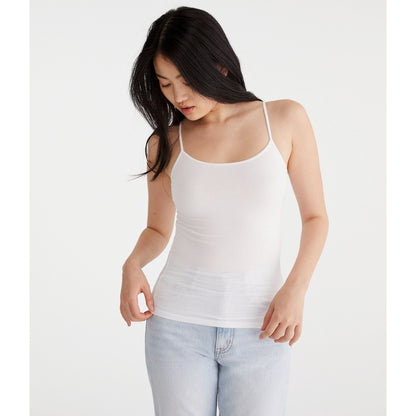 Aeropostale Womens' Solid Basic Cami