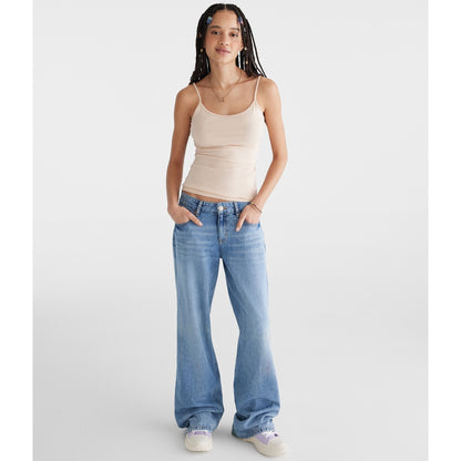 Aeropostale Womens' Solid Basic Cami