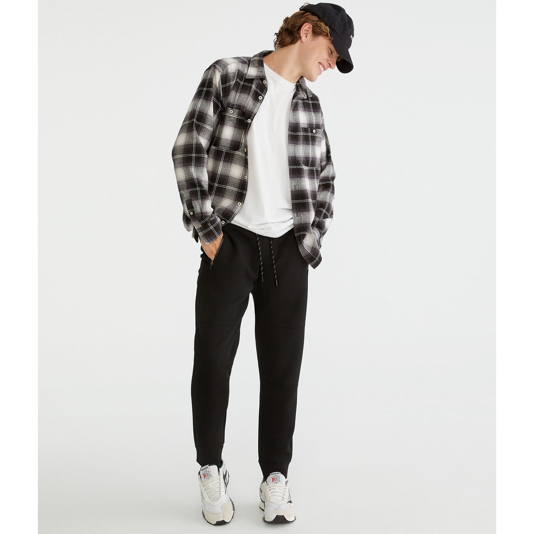 Aeropostale Mens' MVMNT Tech Fleece Joggers