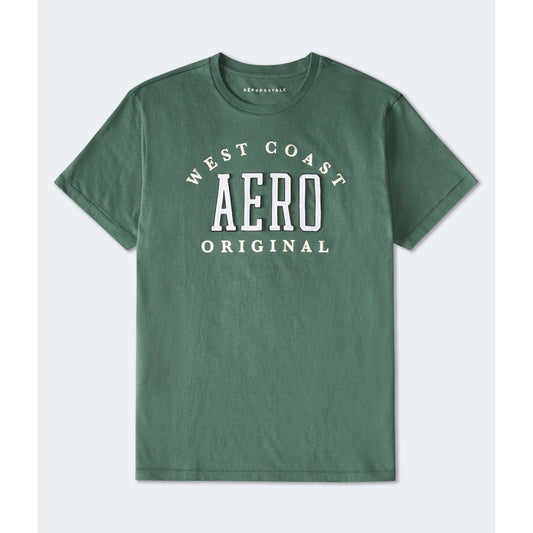Aeropostale Mens' West Coast Foil Graphic Tee