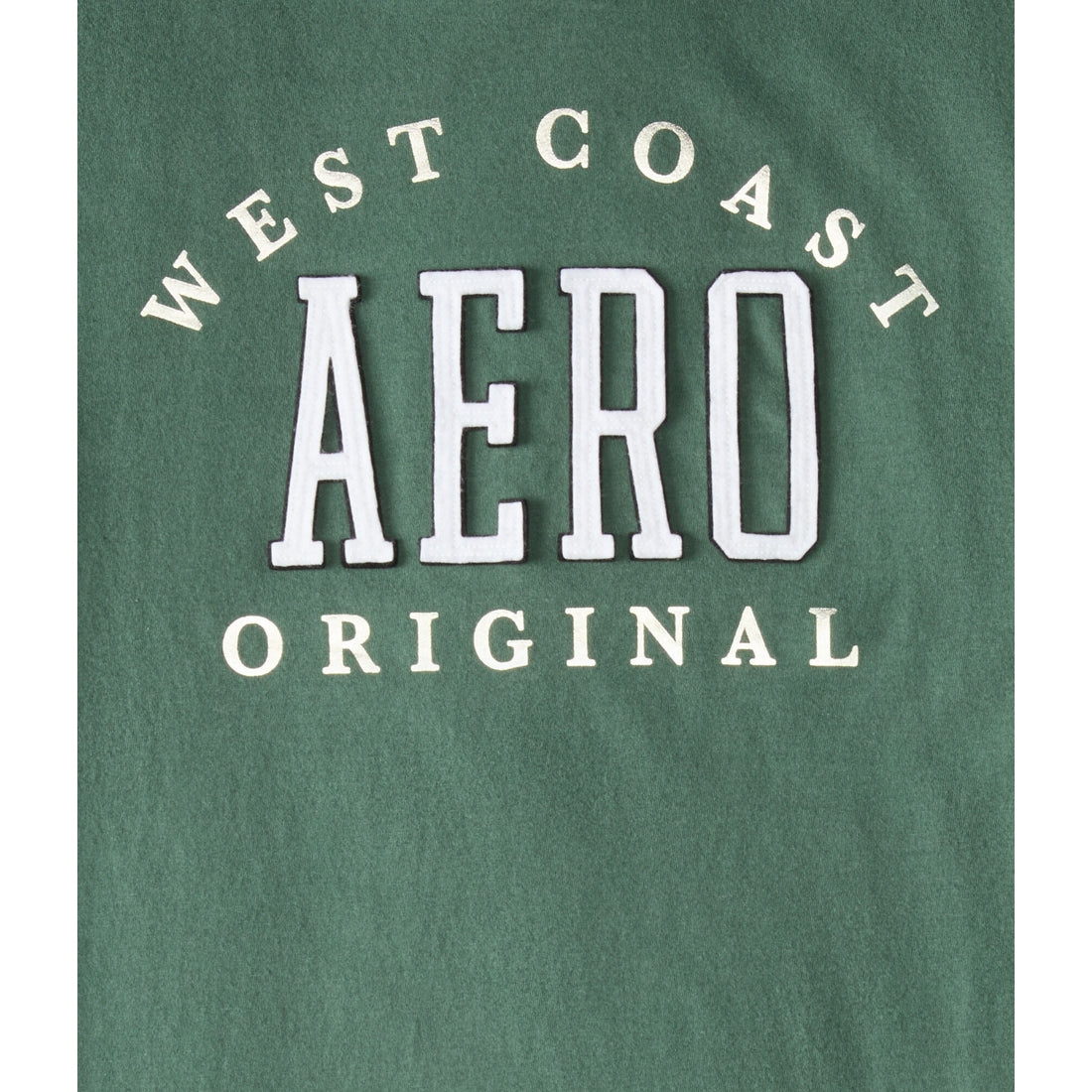 Aeropostale Mens' West Coast Foil Graphic Tee