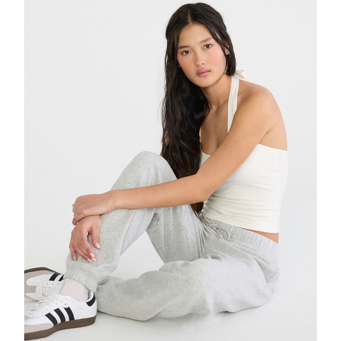 Cloud Soft Slouchy High-Rise Jogger Sweatpants