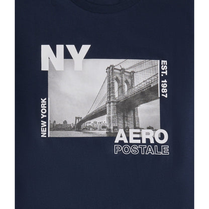 Aeropostale NY Brooklyn Bridge Graphic Tee