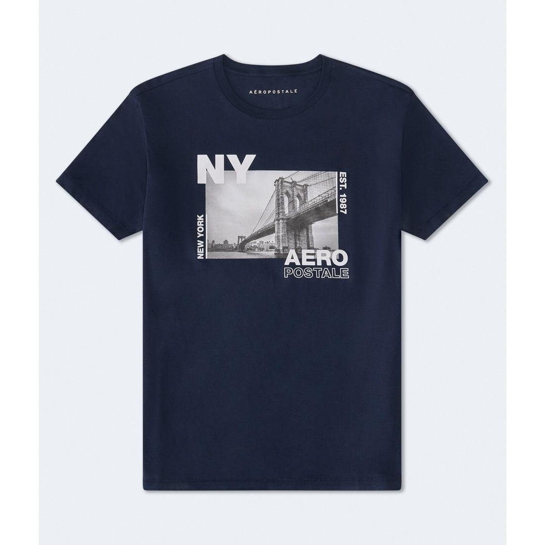 Aeropostale NY Brooklyn Bridge Graphic Tee