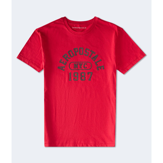 Aeropostale Mens' Aeropostale Arch Applique Graphic Tee