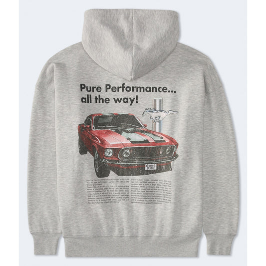 Aeropostale Mens' Ford Mustang Boss 302 Full-Zip Hoodie