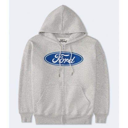Aeropostale Mens' Ford Mustang Boss 302 Full-Zip Hoodie