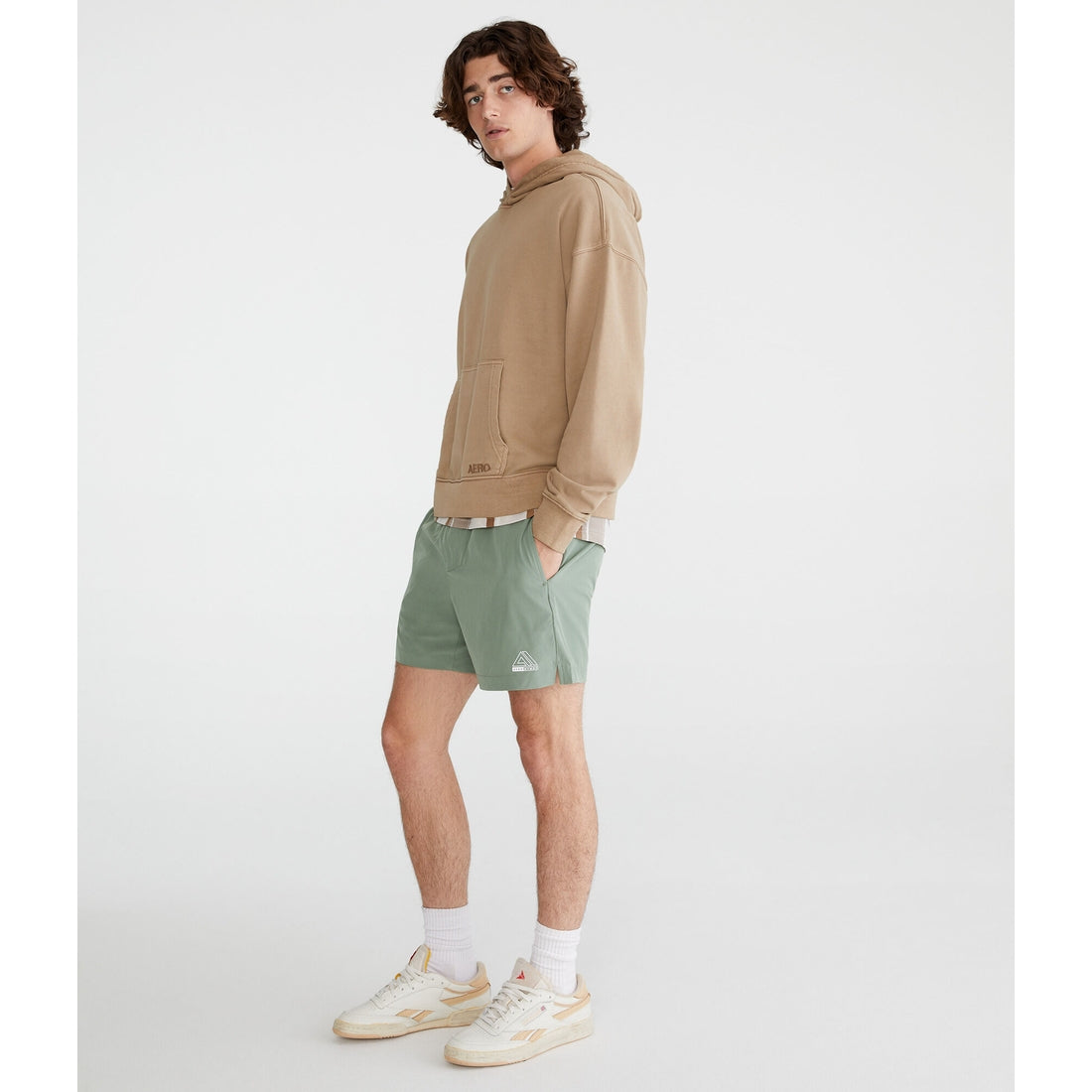 Aeropostale Mens' MVMNT Hybrid Active Shorts 5.5"