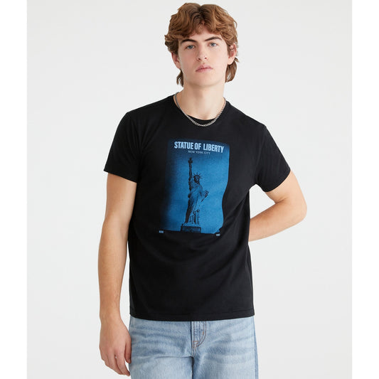 Aeropostale Mens' Statue Of Liberty Graphic Tee
