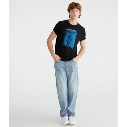Aeropostale Mens' Statue Of Liberty Graphic Tee