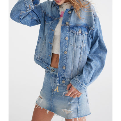 Aeropostale Womens' Relaxed Denim Jacket