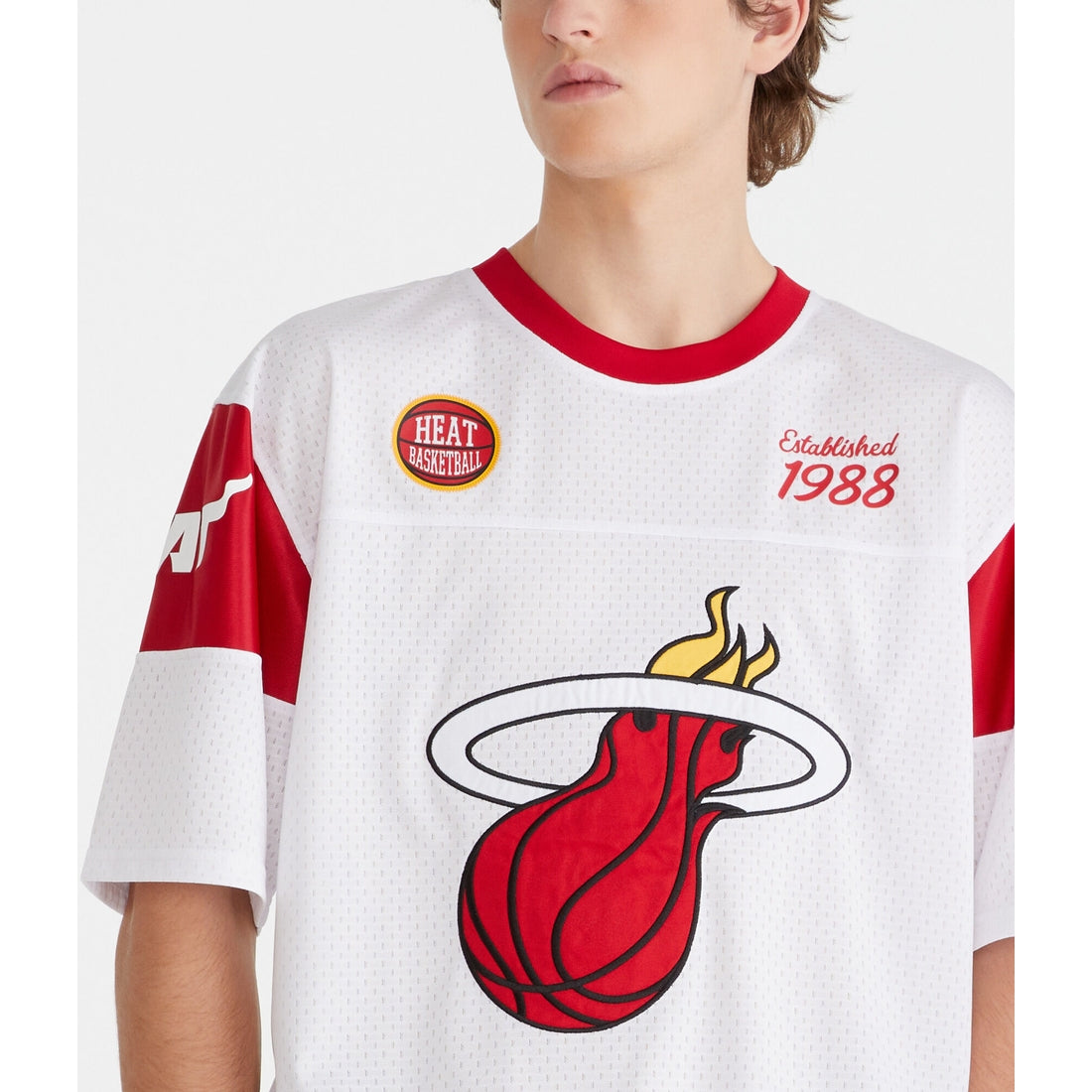 Aeropostale Mens' Miami Heat Mesh Top
